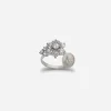 Sicily ring in white gold with diamonds