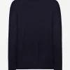 Silk and cashmere round-neck sweater