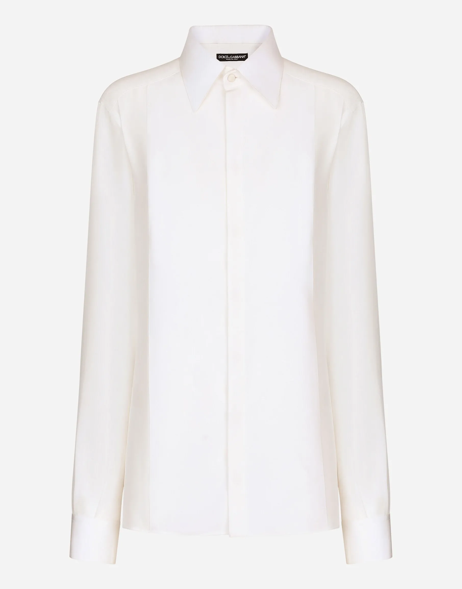 Silk crepe de chine shirt