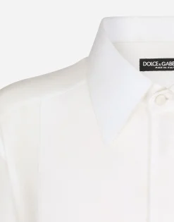 Silk crepe de chine shirt