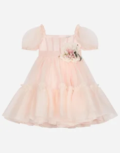 Silk organza dress