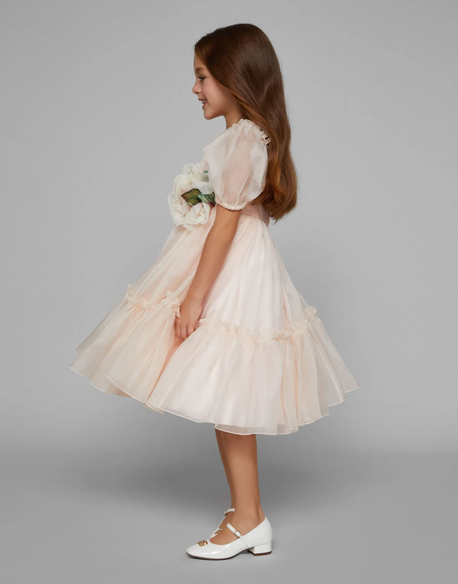 Silk organza dress