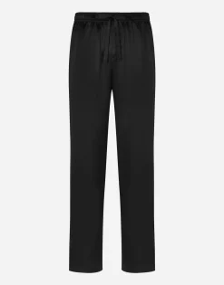 Silk pajama pants