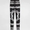 Silk pajama pants