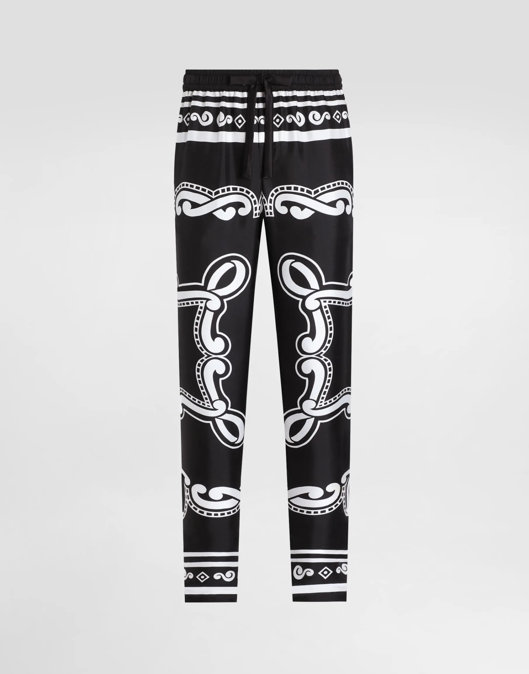 Silk pajama pants