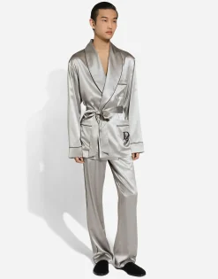 Silk pants
