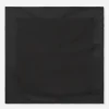 Silk pocket square with DG logo embroidery
