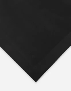 Silk pocket square with DG logo embroidery