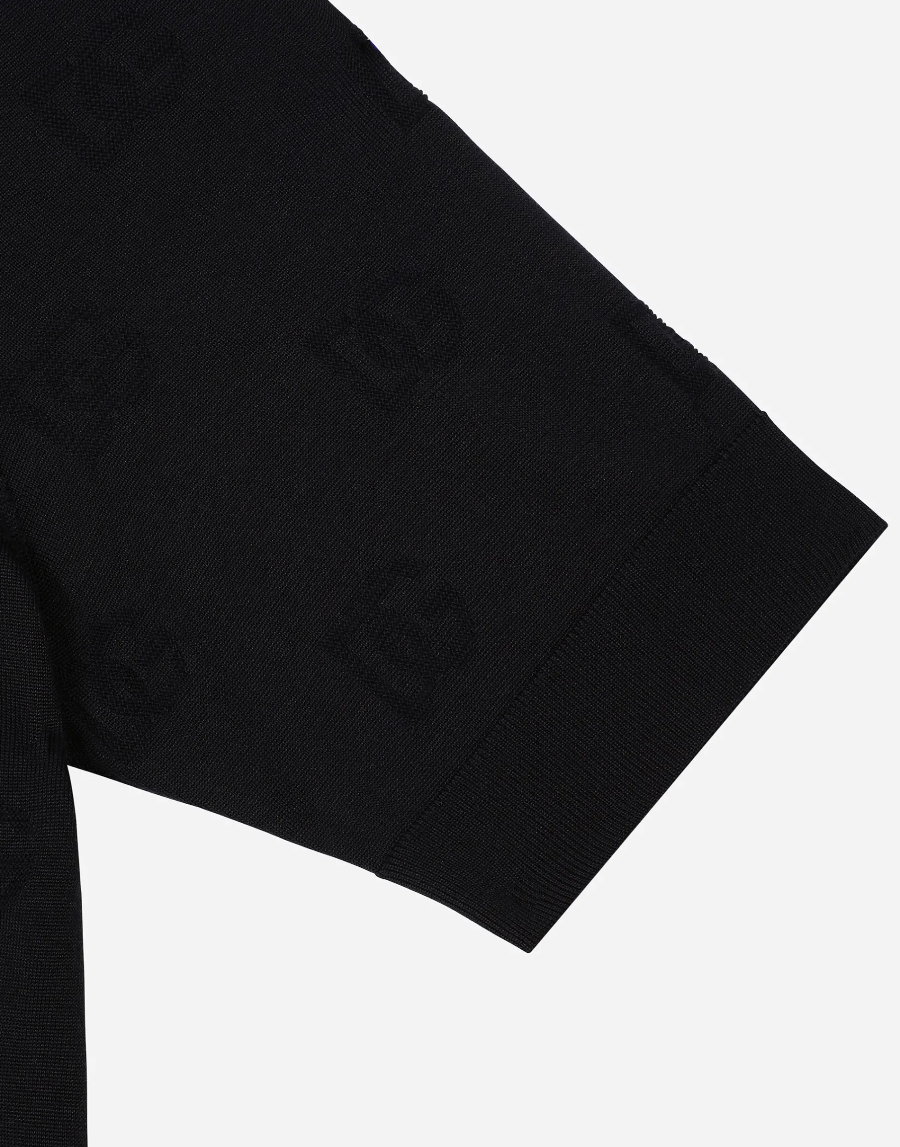 Silk polo-shirt with all-over DG logo embroidery