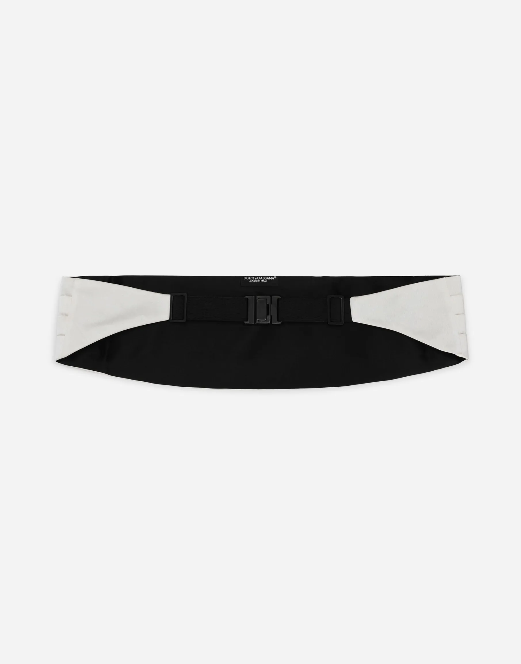 Silk satin cummerbund