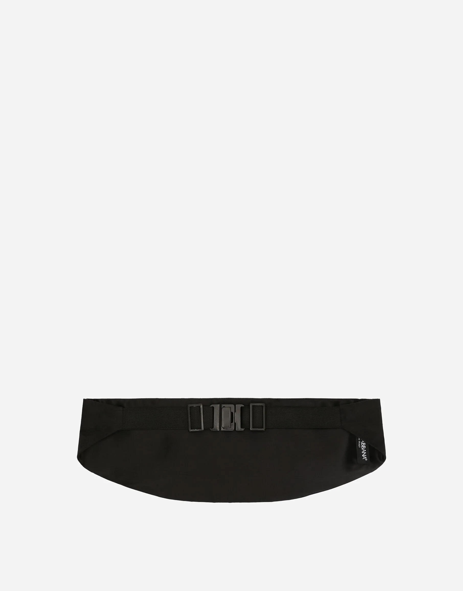 Silk satin cummerbund