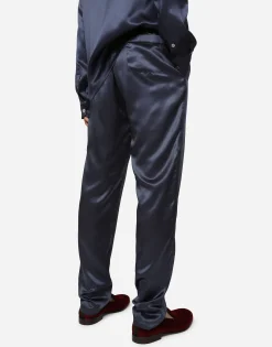 Silk satin pants