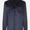 Silk satin shirt