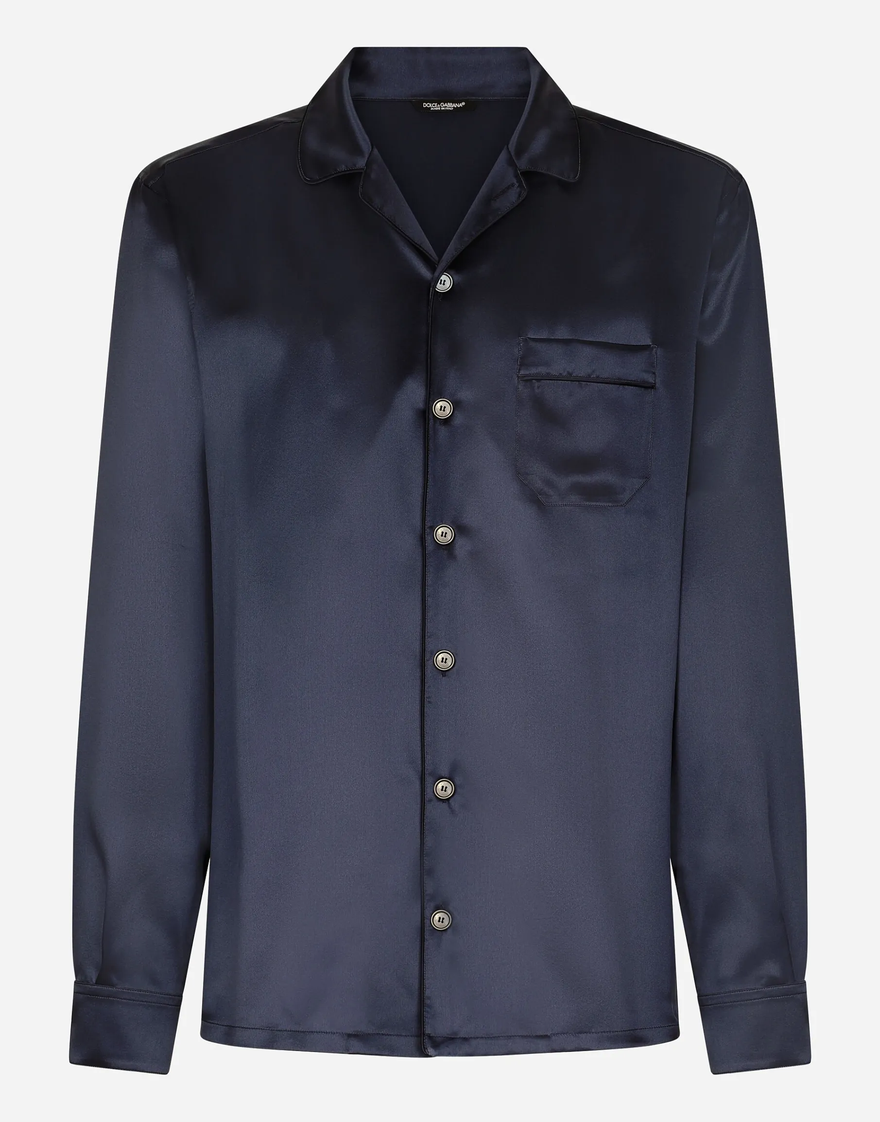 Silk satin shirt