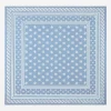 Silk twill foulard with all-over DG logo print (90x90)