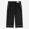 Silk twill pajama pants