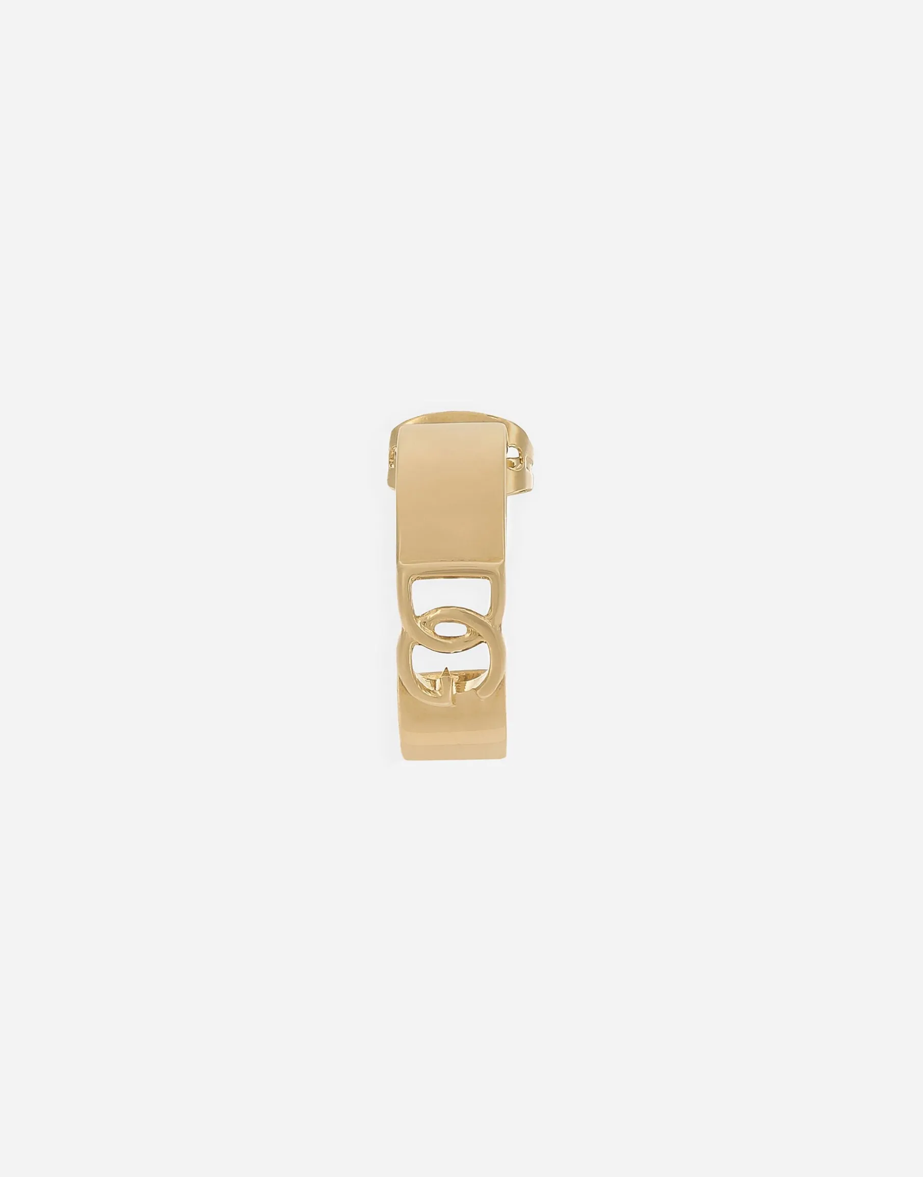 Single earring with butterfly back and cut-out DG logo