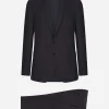 Single-breasted glen plaid Martini-fit suit