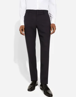 Single-breasted glen plaid Martini-fit suit