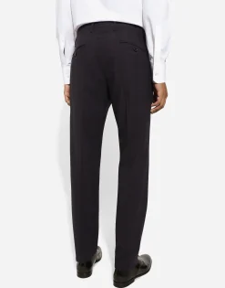 Single-breasted glen plaid Martini-fit suit