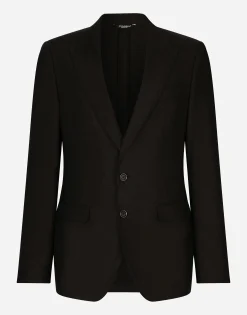 Single-breasted linen Taormina jacket
