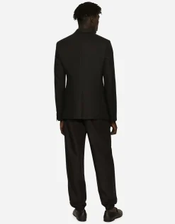 Single-breasted linen Taormina jacket
