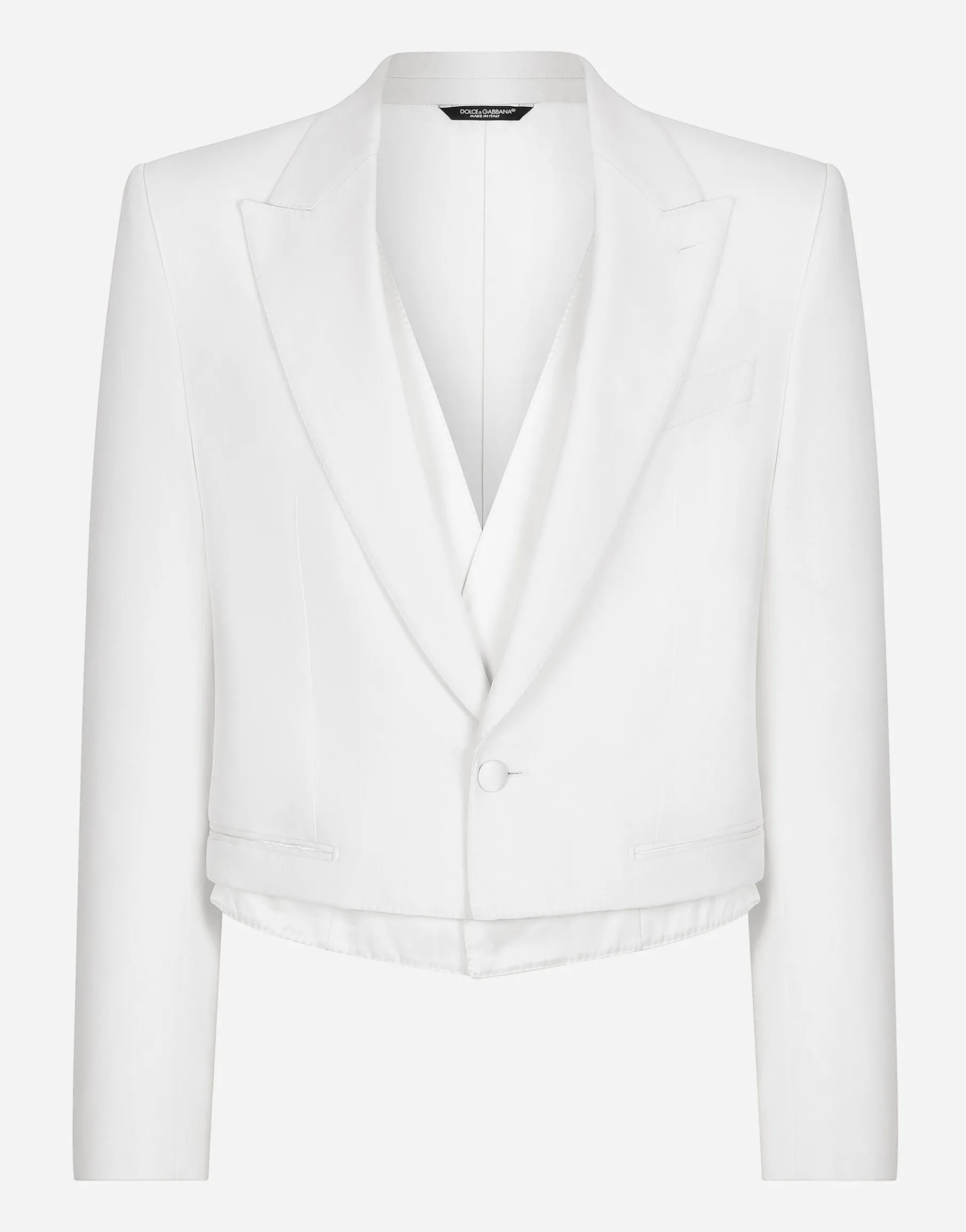 Single-breasted Sicilia-fit jacket with faux vest