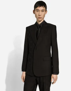 Single-breasted Sicilia-fit tuxedo jacket
