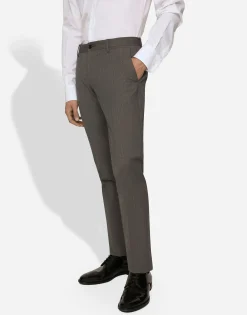 Single-breasted stretch wool Martini-fit suit