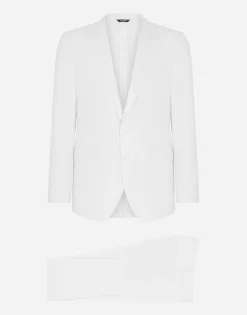 Single-breasted Taormina-fit suit