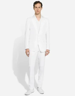 Single-breasted Taormina-fit suit