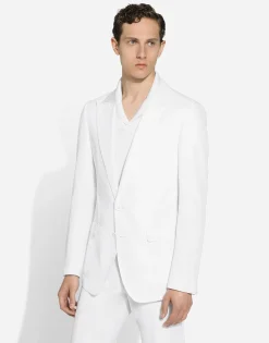 Single-breasted Taormina-fit suit