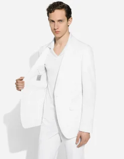 Single-breasted Taormina-fit suit