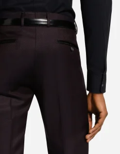 Single-breasted tuxedo suit