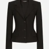 Single-breasted wool Dolce jacket