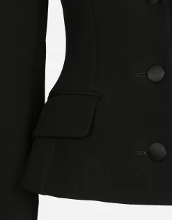 Single-breasted wool Dolce jacket