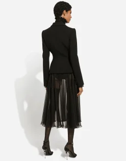 Single-breasted wool Dolce jacket