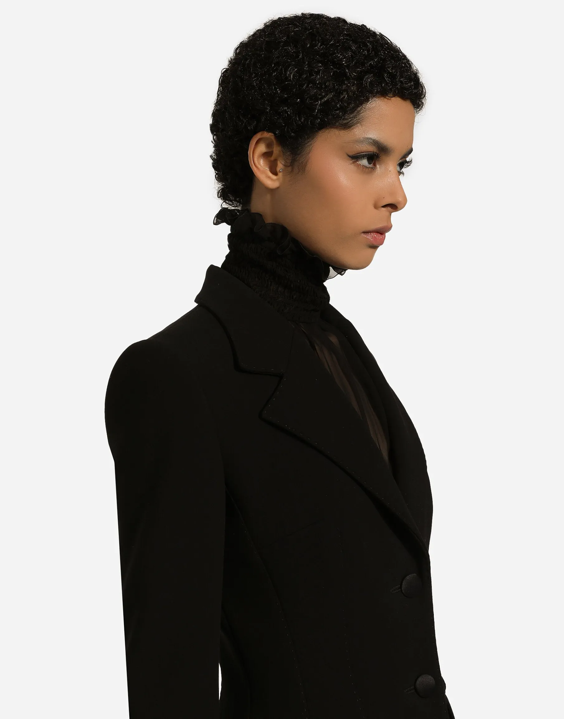 Single-breasted wool Dolce jacket