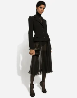 Single-breasted wool Dolce jacket
