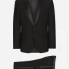 Single-breasted wool Martini-fit tuxedo suit