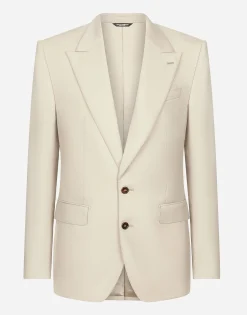 Single-breasted wool Sicilia-fit jacket