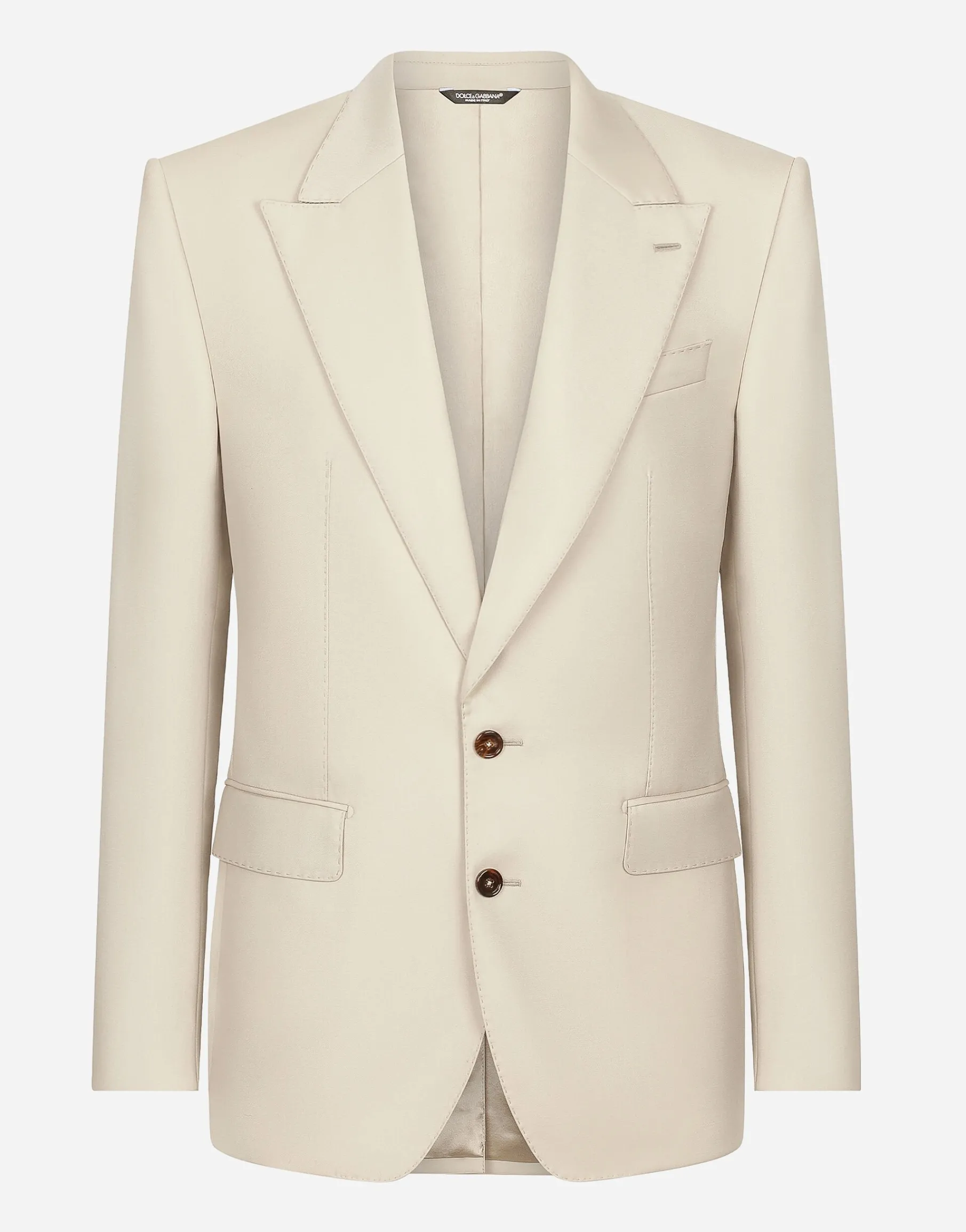 Single-breasted wool Sicilia-fit jacket