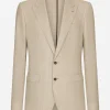 Single-breasted wool Taormina-fit jacket