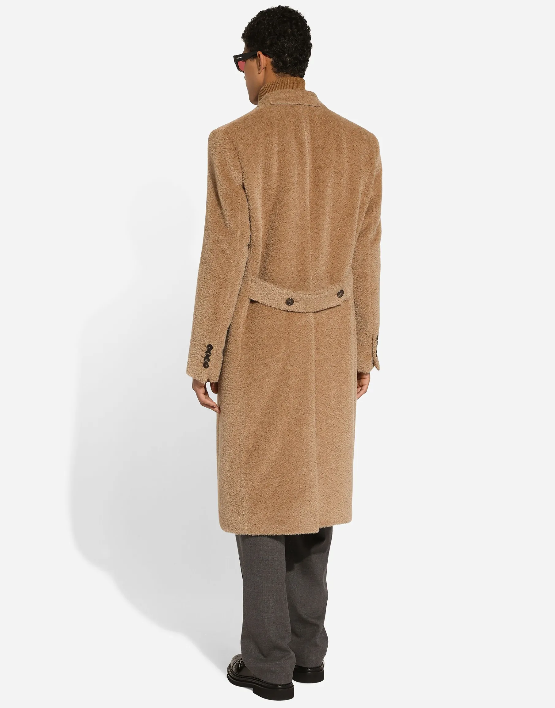 Single-breasted wool Taormina-fit jacket