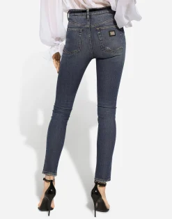 Skinny cotton denim Audrey jeans