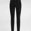 Skinny stretch cotton jeans with tag