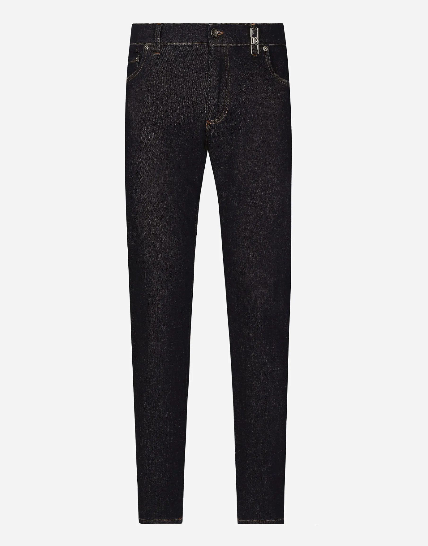 Slim-fit stretch denim jeans