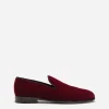 Slippers in velvet