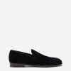 Slippers in velvet