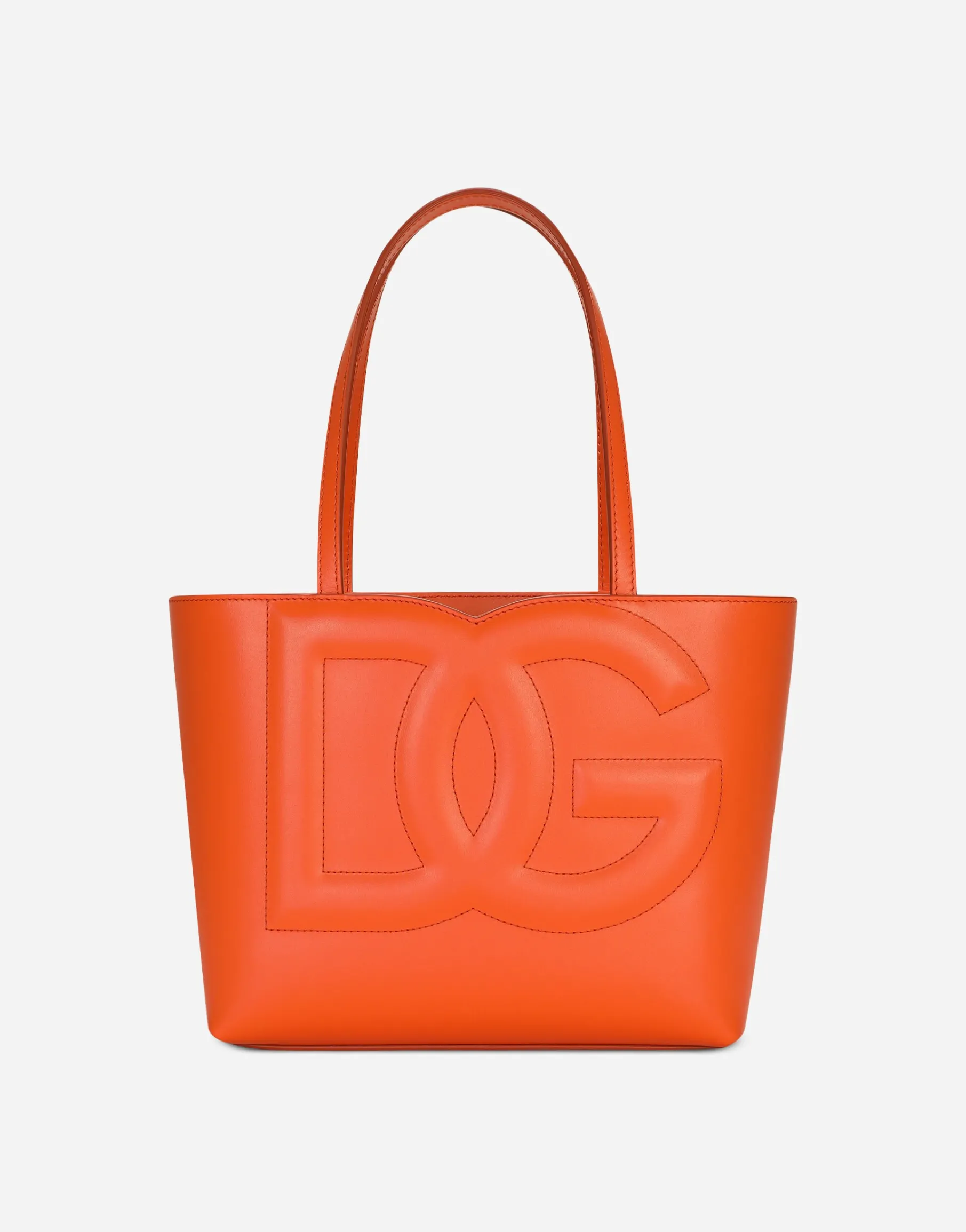 Small calfskin DG Logo shopper